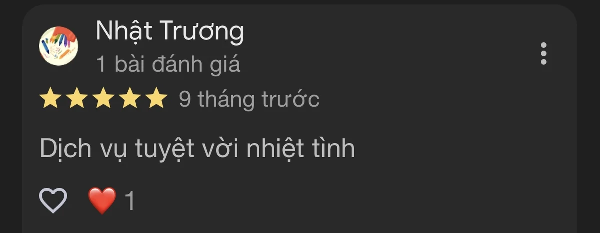 Ảnh chụp đánh giá Google 5 sao của khách hàng sau khi được tư vấn và trị liệu tại Zheng Sports Ảnh chụp đánh giá Google 5 sao của khách hàng sau khi được tư vấn và trị liệu tại Zheng Sports