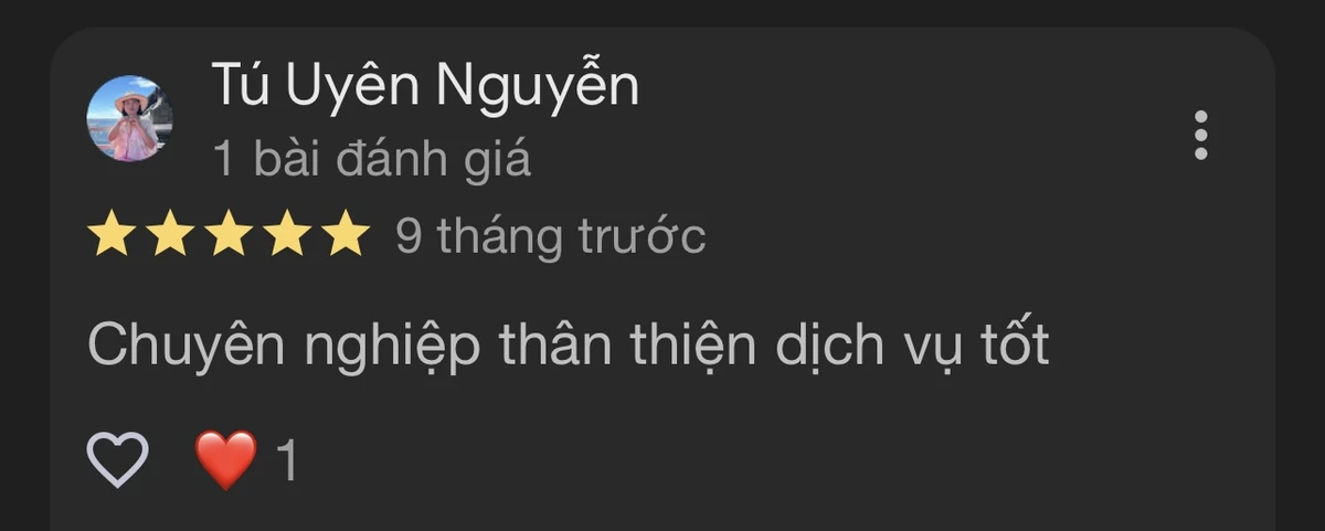 Ảnh chụp đánh giá Google 5 sao của khách hàng sau khi được tư vấn và trị liệu tại Zheng Sports Ảnh chụp đánh giá Google 5 sao của khách hàng sau khi được tư vấn và trị liệu tại Zheng Sports